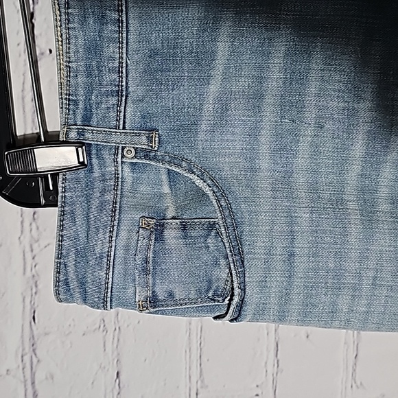 Chicos so slimming sz 3 light wash girlfriend slim ankle jeans us sz 16 WJ125 - Picture 3 of 8